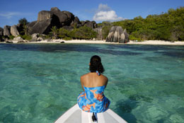 Sailing Anse Source d'Argent (foto: Gerard Larose)