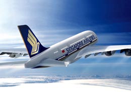 Singapore Airlines A 380 Eagle