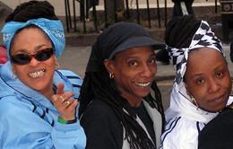 Alcune delle interpreti delle Sista Women in Reggae