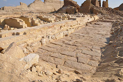 Ritrovati Ostraka presso il tempio del dio coccodrillo 1 Il sito di Soknopaiou Nesos, Egitto