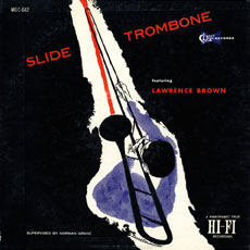 Slide Trombone, 1955, David Stone Martin per Lawrence Brown