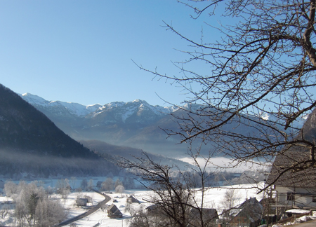 Paesini nei pressi del Bohinj