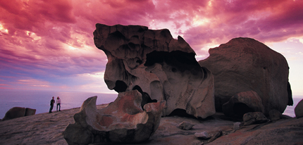 Tramonto rosa nel Flinders Chase National Park. (Foto: SATC/Photographer) 