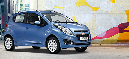 Chevrolet Spark... con le bolle