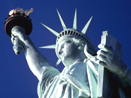 La Statua della Libertà, simbolo degli Usa nel mondo