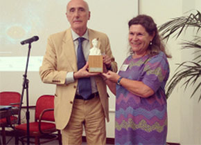Franco Perelli riceve il Premio Strindberg. Foto: Sara Culeddu, www.swedenabroad.com