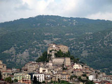 La Rocca dei Borgia di Subiaco, in provincia di Roma