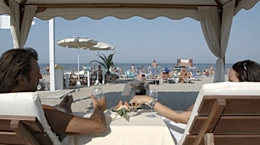 benessere A Cervia in una "suite" in riva al mare (Foto: Fantini Club)