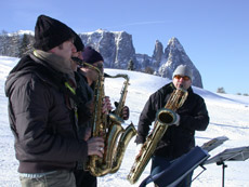 Swing on Snow (Foto: Alpe di Siusi Marketing)