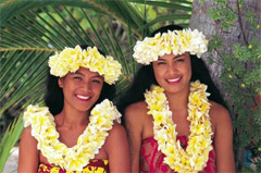Ragazze tahitiane