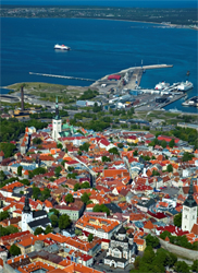 Tallinn vista dall'alto