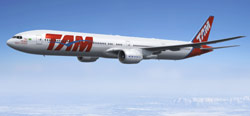 Aereo della flotta Tam Airlines