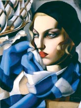 L'acharpe bleue, 1930