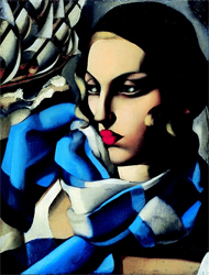 Tamara de Lempicka, La sciarpa blu, 1930. Collezione privata © Tamara Art Heritage / Museum Masters International NYC