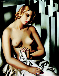 Tamara de Lempicka, Nudo con grattacieli, 1930