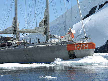 La nave Tara in Antartico