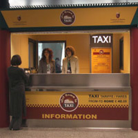 A Fiumicino apre il "taxi-box"