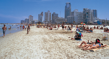 Gay city Le lunghe spiagge bianche di Tel Aviv