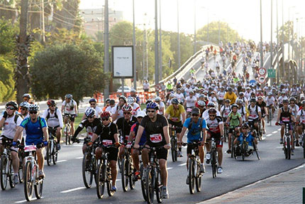 Pedalando a Tel Aviv