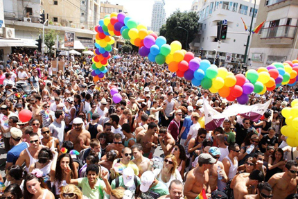 Gay Pride Parade a Tel Aviv (Credit Ira Zlicha)