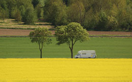 Viaggio in camper in terra di Siena