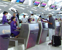 Check-in al Bangkok Suvarnabhumi Airport