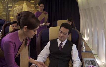 L'eleganza della Royal First Class di Thai Airways