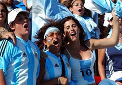 Tifosi argentini