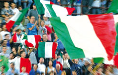 Supporter azzurri