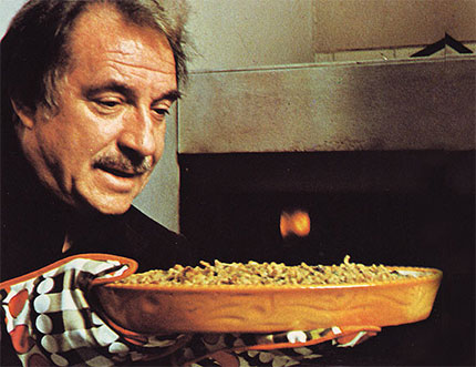 Ugo Tognazzi, talento anche in cucina