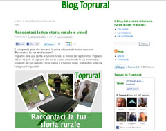 Toprural: un concorso per parlare di agriturismo 4 Blog di Toprural, home page