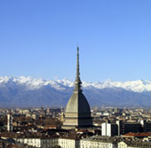 Panorama con la Mole Antonelliana e le Alpi (Foto: Veronica Rossi)