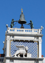 Venezia I Mori bronzei che suonano le ore