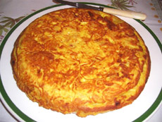 Tortilla con patatas