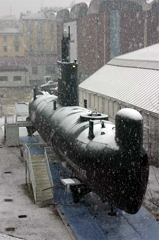 Il Toti innevato (Foto: Archivio Museo Nazionale Scienza Tecnologia)