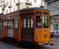 Il tram 2 a Milano