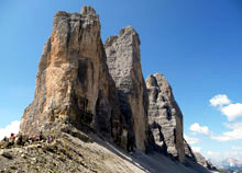 I consigli del soccorso alpino si scaricano dal web 1 Le Tre Cime di Lavaredo