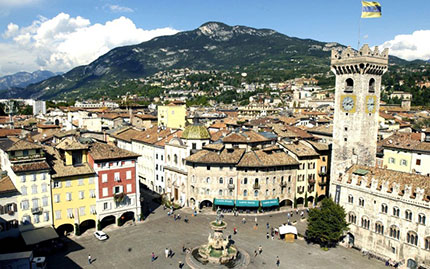Il centro storico di Trento