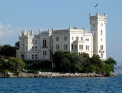 Golfo di Trieste, il castello di Miramare
