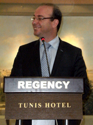 Il Ministro del Turismo in Tunisia, Elyes Fakhfakh