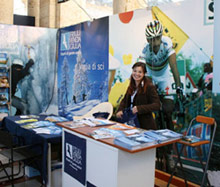 Uno degli stand presenti alla fiera