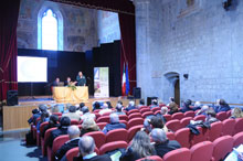 Un momento del convegno di Bolsena