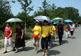 Turisti cinesi (Foto: en.beijing2008.cn)