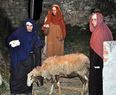 Tra i Sassi il presepe più grande