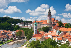 Cesky Krumlov, uno dei 12 siti Unesco della Repubblica Ceca