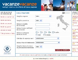 In rete anche gli alberghi italiani 1 In rete anche gli alberghi italiani