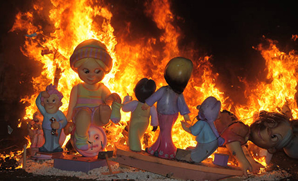 Valencia, Las Fallas