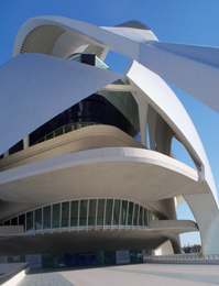 Le architetture futuriste della Città delle arti e delle scienze