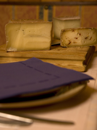 Tagliere di formaggi al Maison Rosset 