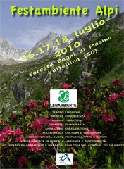 Legambiente fa festa in Valtellina